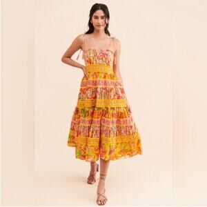 FARM Rio Paradise Midi Dress